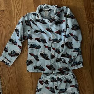 Pottery barn Thomas the Train Pajamas